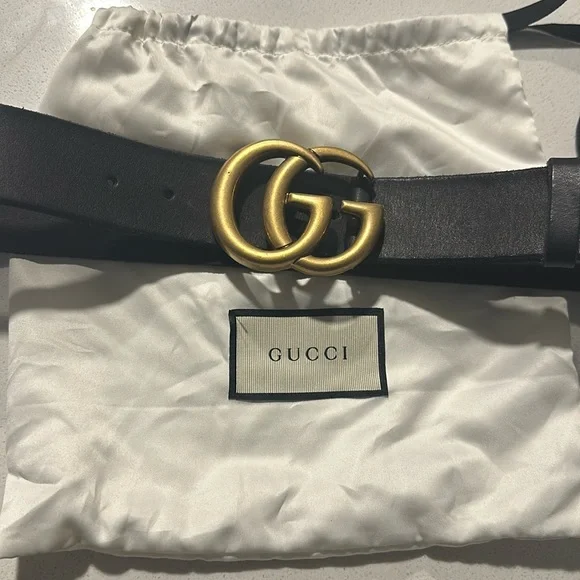 NWT, Gucci Black Leather Belt, Size 75, NWT GUCCI STUDDED LEATHER WAIST BELT SZ 30 75 MADE IN ITALY  main image 4